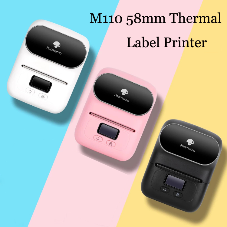 Phomemo M110 Bluetooth Label Maker Machine Portable Wireless Thermal  Printer Lot