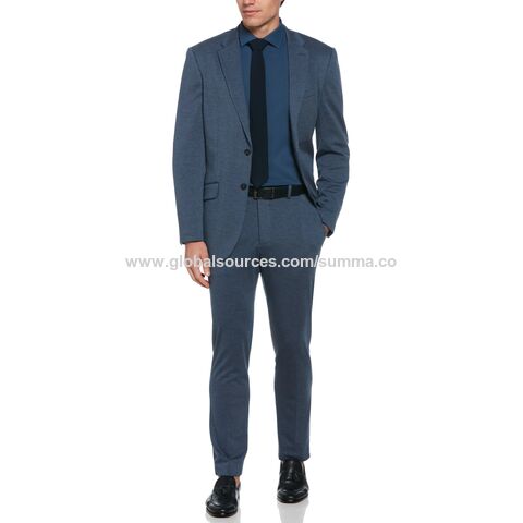 OEM Slim Suit Jacket for Men Wear Formal Plus Size Suits - China