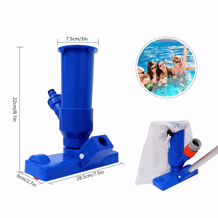 Pool Jet Vacuum Cleaner Kit With Telescopic Pole For Outdoor Swimming