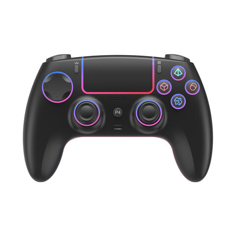 Buy Wholesale China Playstation Rgb Led Bluetooth Gamepad, Dual Shock 4  With Mapping Function & Customized Controller at USD 11