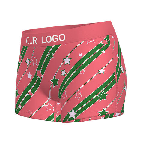 Buy Wholesale China Wholesale Custom Logo Spandex Polyester Yoga Women  Panties Shorts Boxer Briefs Underwear & Women Panties at USD 4.3