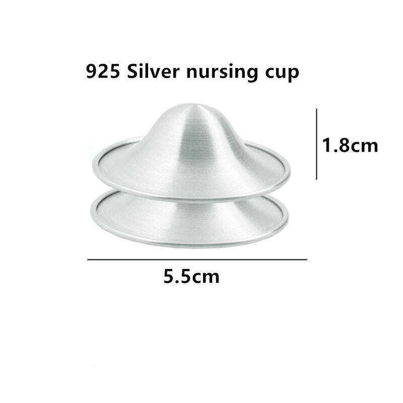 Silver Nursing Cup Wholesale, Custom Silver Nipple Covers