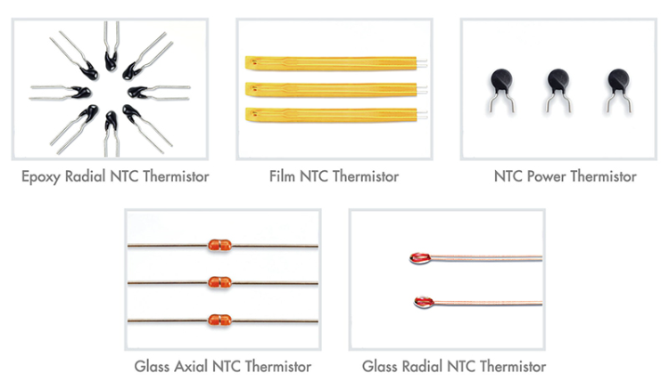 10k 1% 3950 NTC thermistor with waterproof probe - Vsec elec