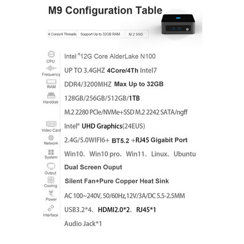 Intel Core i3-N305, Core i3-N300, Intel Processor N200 and Intel