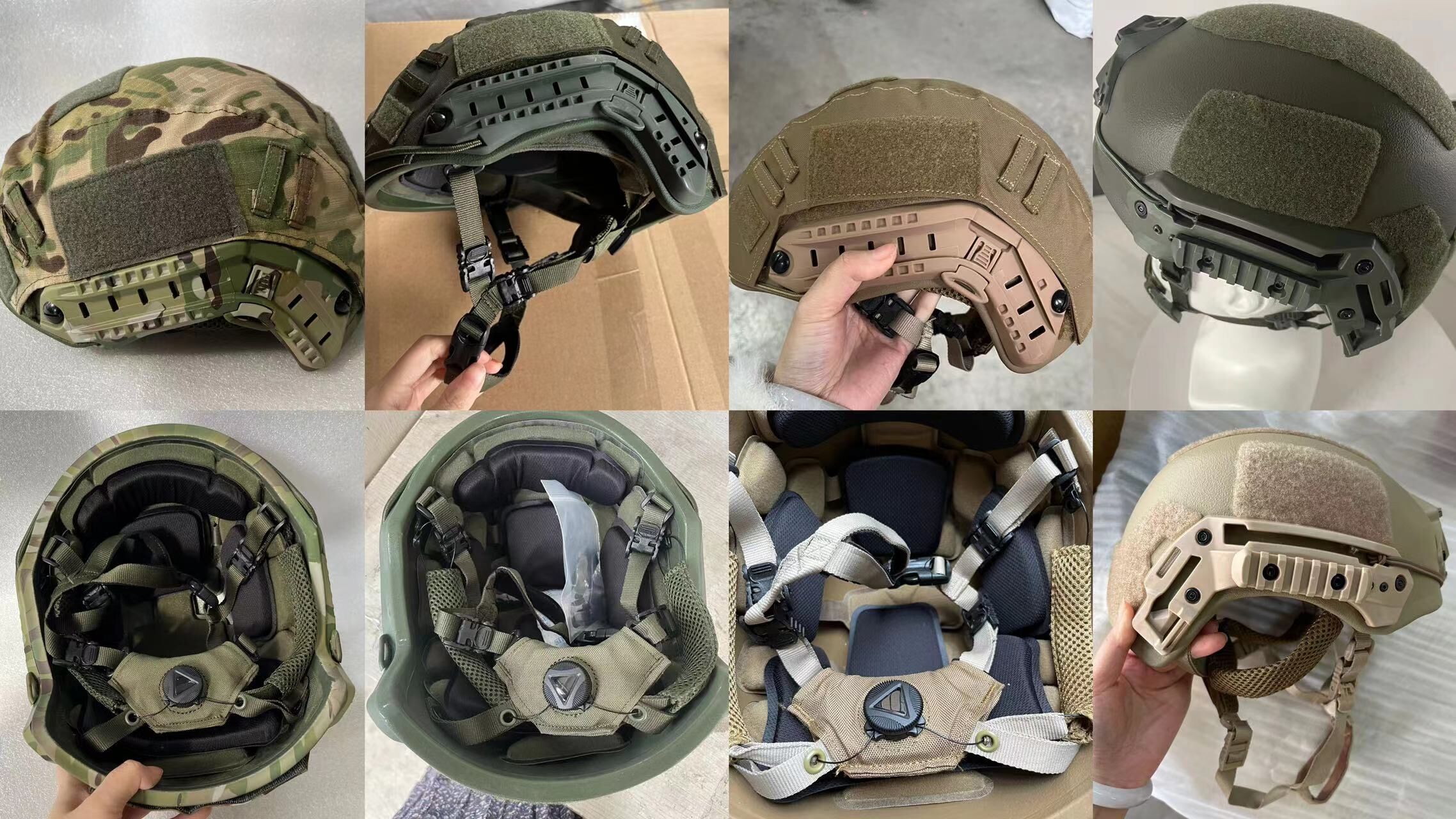 Military Fast Bulletproof Helmet Nij Iiia Tactical Helmet