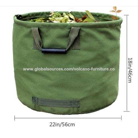 Buy Wholesale China Oem Wholesale Pe Garden Waste Bag Leaf Bag Reusable Yard  Lawn Refuse Sack Leaves Grass Rubbish Fall Leaves Storage Bag & Garden Bag  at USD 1.69