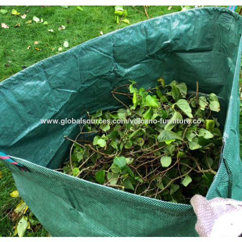 Fallen Leaves Container Garden Yard Waste Leaves Trash Bag Reusable Garbage  Container Bags Garbage Waste Collection
