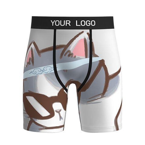 Custom 3D Printed Boxer Personalized Underwear For Him For Men