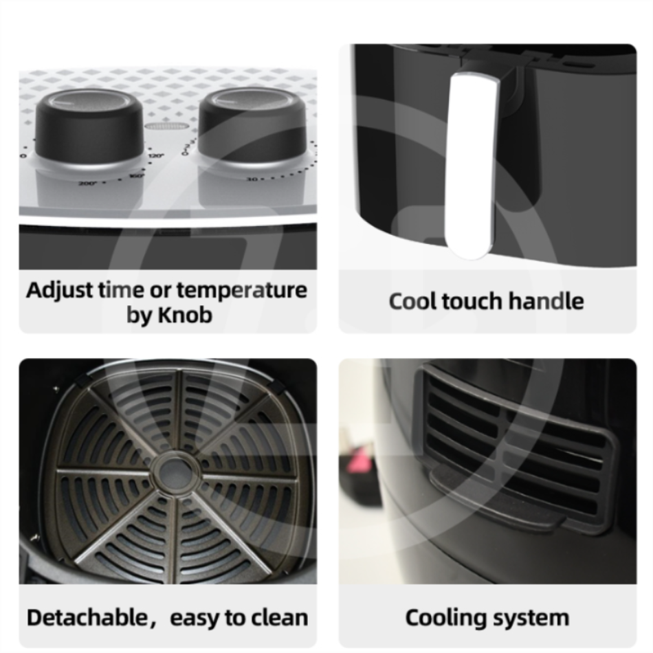 Buy Wholesale China Wholesale Electric 2.8l Mechanical Knob Air Fryer