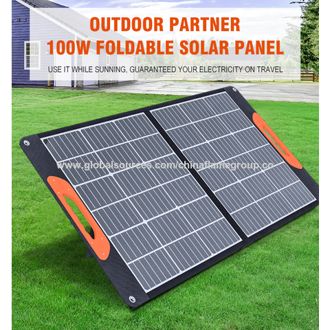 Panel solar plegable/Portátil Placa Solar (100W) - China Panel