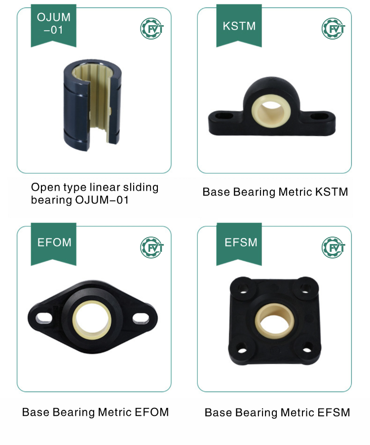 Igus Fjum-02-20 Lmk20uu Square Flange Plastic Linear Bearing Drylin R ...