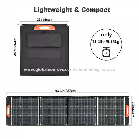 Panneau solaire 50W 18V monocristalline pour charger batterie