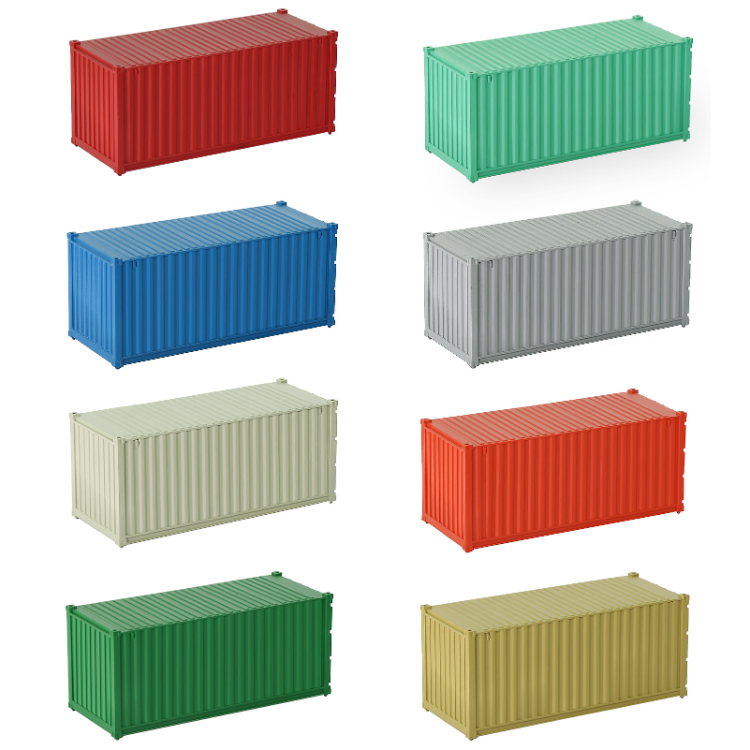 Shipping Container Train Model Buy Wholesale China C8720 Model Train Railway Ho Scale 1:87 Ribbed Side ...
