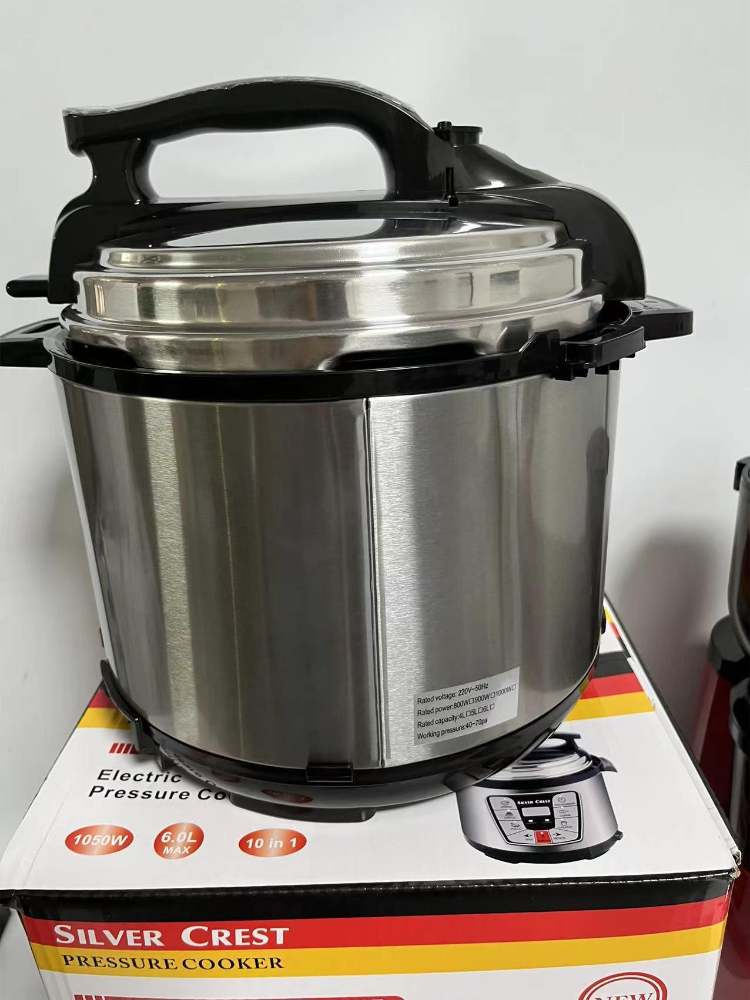 High Quality Stainless Steel Multi 6l Capacity Silver Crest