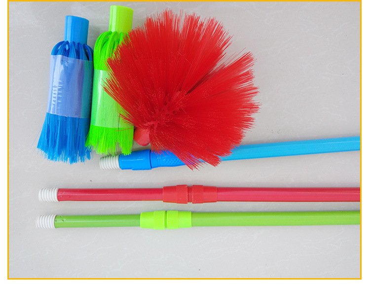 Source Wholesale Custom Aluminum Telescopic Pole Manufacturer Stainless  Broom Handle Mop Window Squeegee Duster Handle Extension Pole on  m.