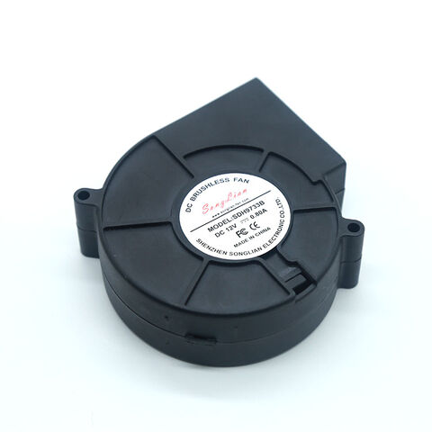 Kunststoff-DC-Gebläse mit hohem Luftstrom, 97 mm, 12 V