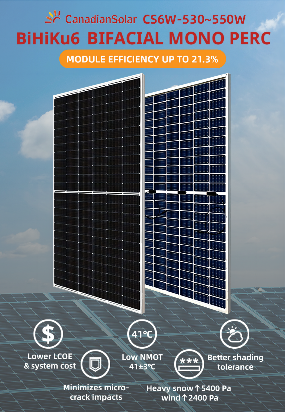 Comprar panel solar 455W Mono PERC Canadian Solar