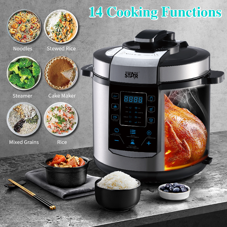 Big Size 21L Commercial Pressure Cooker Multi Function Industrial Electric Pressure  Cooker Hot Sales - China Pressure Rice Cooker and Multifunction Pressure  Cooker price