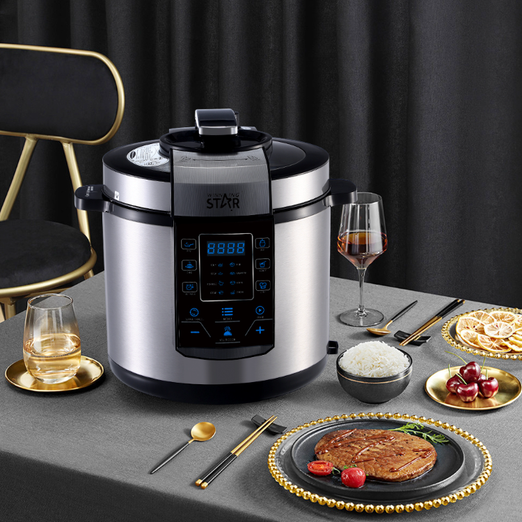 High Quality Multi 6L Liter LED Pressure Cooker Fast Cooking Multipurpose  Electric Pressure Cooker - China Electric Pressure Cooker and Electric Rice  Cooker price