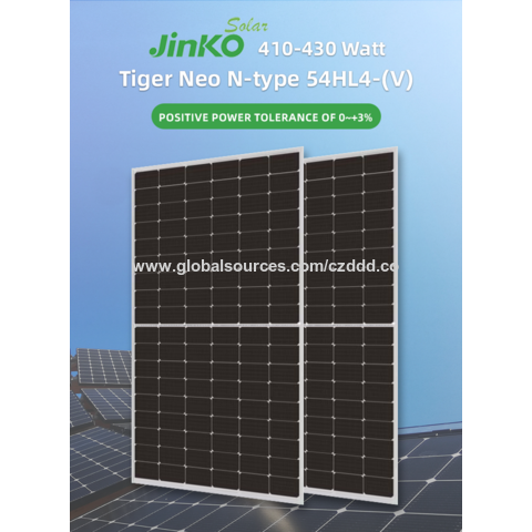 Top 3 jinko 500w solar panel （10 pieces）