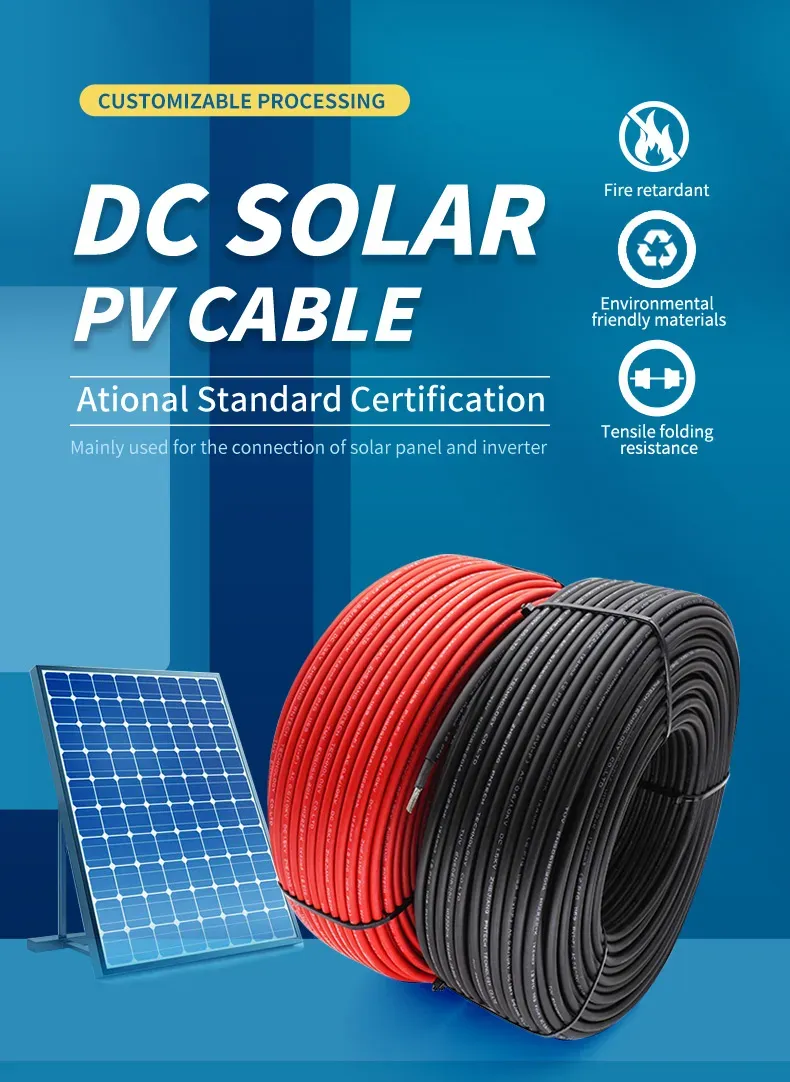 4mm 6mm Single Core DC Solar PV Cable , Photovoltaic Wire Eco Friendly