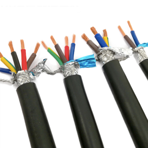 Multicore PVC Sheathed Cable 30 AWG 2/3/4/5/6/7 Core Signal