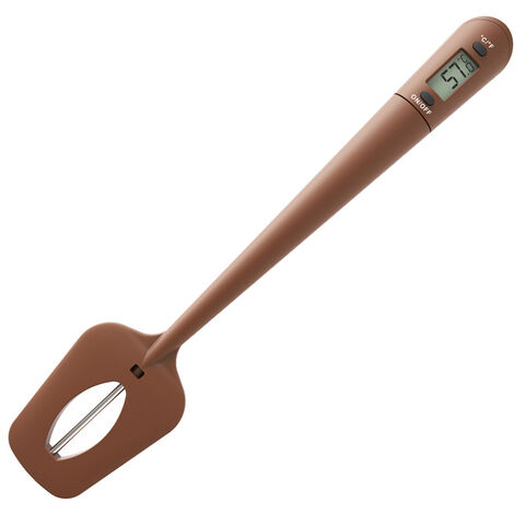 optional silicone head digital spatula thermometer