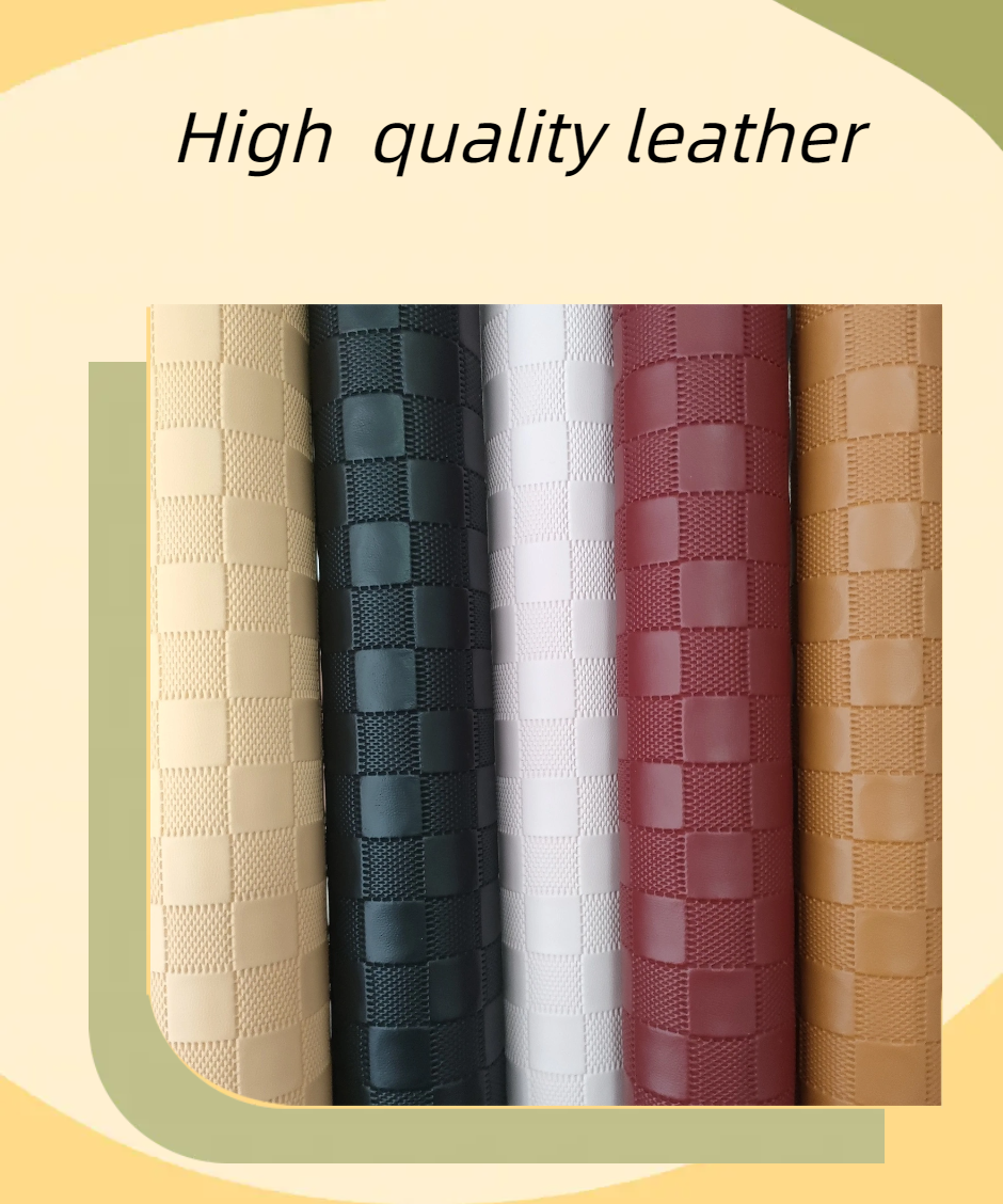 Buy Wholesale China Faux Leather Pvc Leather Pvc Synthetic Leather Fabric  For Handbags Furniture Clothing & Pvc Synthetic Leather at USD 1.1
