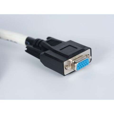 Wholesale OBD II Male To 15Pin D-sub DB15 Male Adapter Cable VGA DB15 To OBD2 Cable For Car Diagnostics