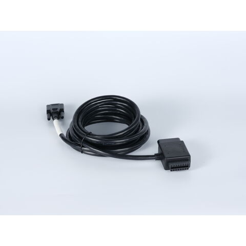 Wholesale OBD II Male To 15Pin D-sub DB15 Male Adapter Cable VGA DB15 To OBD2 Cable For Car Diagnostics