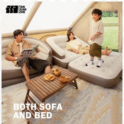 Inflatable single bed best sale