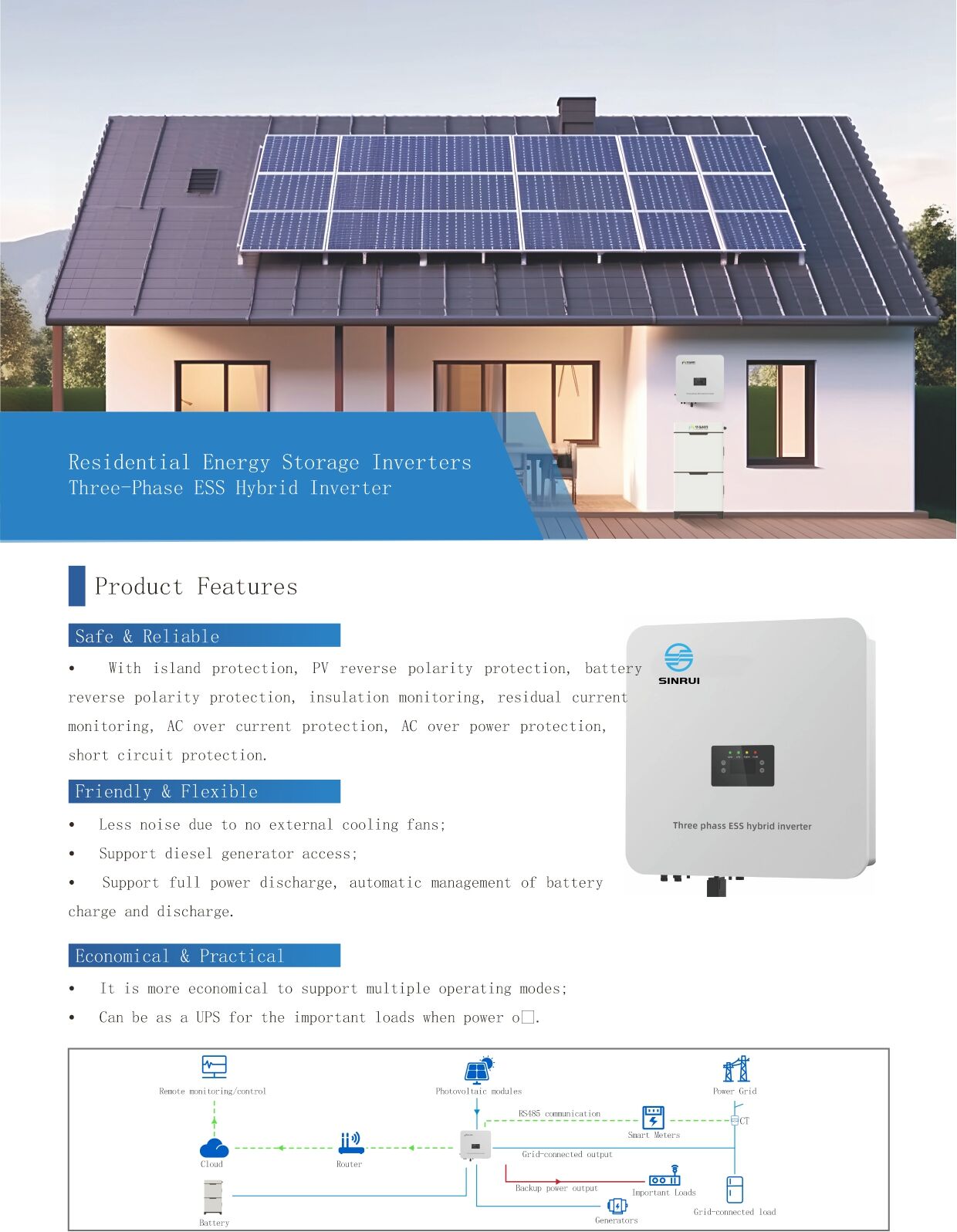 8kw 10kw 12kw 15kw Rooftop Solar Power System Photovoltaic Power ...