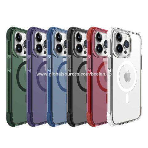 For iPhone 12 Pro Max PC+TPU Dual Layer Shockproof Cover Metal