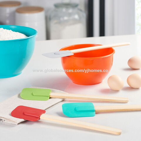 Buy Wholesale China Silicone Spatula Set - 4-piece Rubber Spatulas