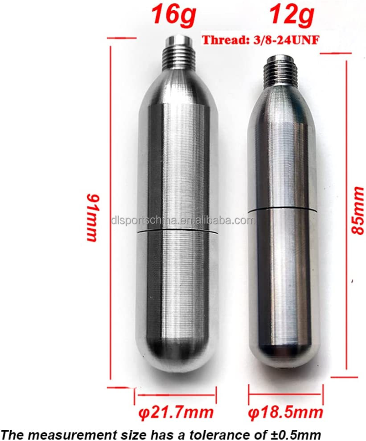 Wholesale mini cylinder 12g co2 cartridge to Ship Gaseous