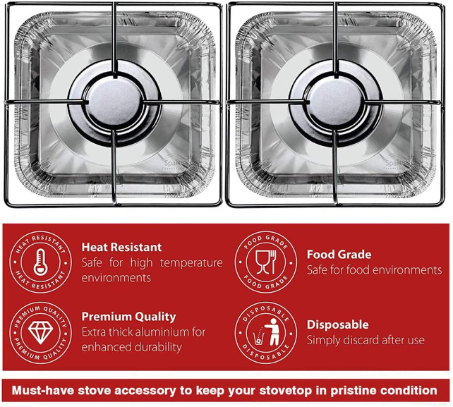 Buy Wholesale China Round And Square Disposable Silver Aluminum Foil