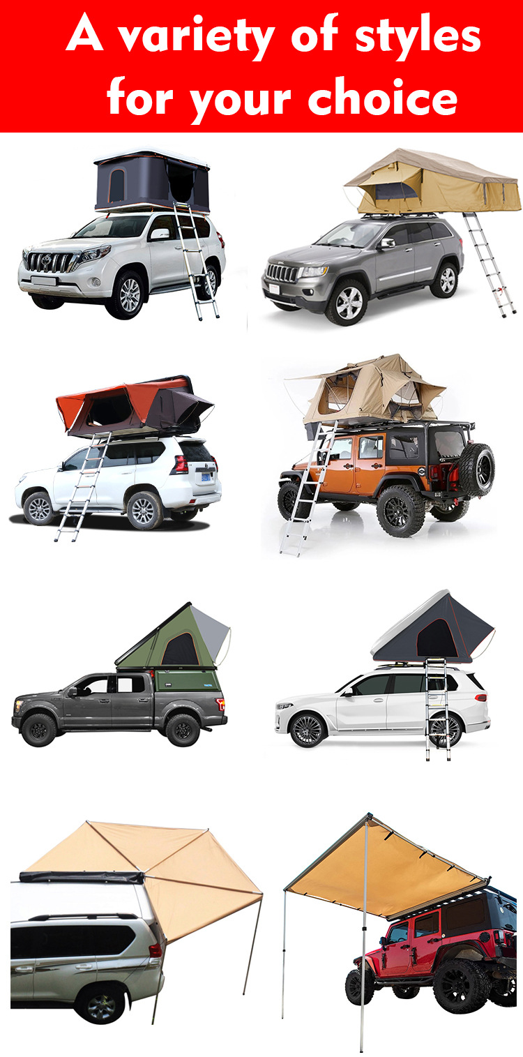 Buy Wholesale China Camping Aluminum 4 Person Roof Top Tent Car Rooftop ...