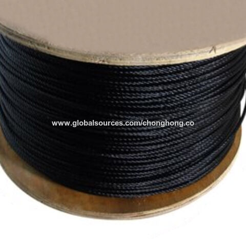 4 Black Cotton Waxed Tie Line  Scenic Supplies for Stage