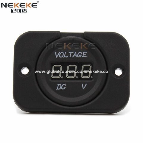 Wholesale 12v dc voltmeter For Home And Industrial Use 