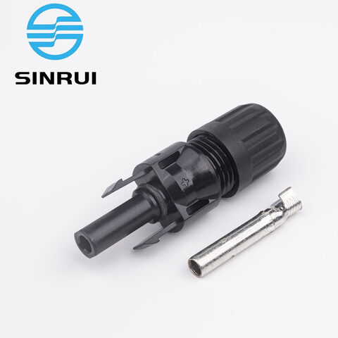 Conector Solar Fotovoltaico MC4 1000V 30A 50A IP68 para Conexión de Cable Solar - Conectores para Paneles Solares