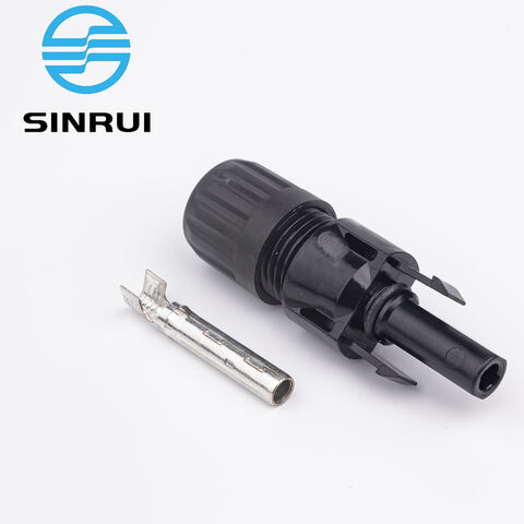 Conector Solar Fotovoltaico MC4 1000V 30A 50A IP68 para Conexión de Cable Solar - Conectores para Paneles Solares