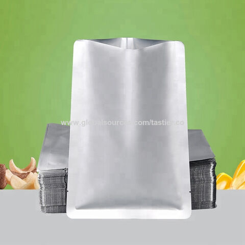 Bolsa Ziplock de Mylar metálica de color transparente (100 unidades)  (verde, standup | 3.5oz)