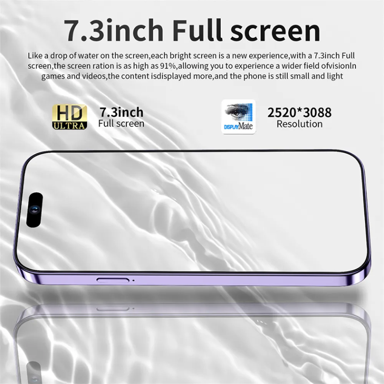 I14 PRO Max 4G 7.3 Inch Inch Inch Inch Large Screen 13 Millionpixel - China I14  PRO Max Android 13 Smartphone price