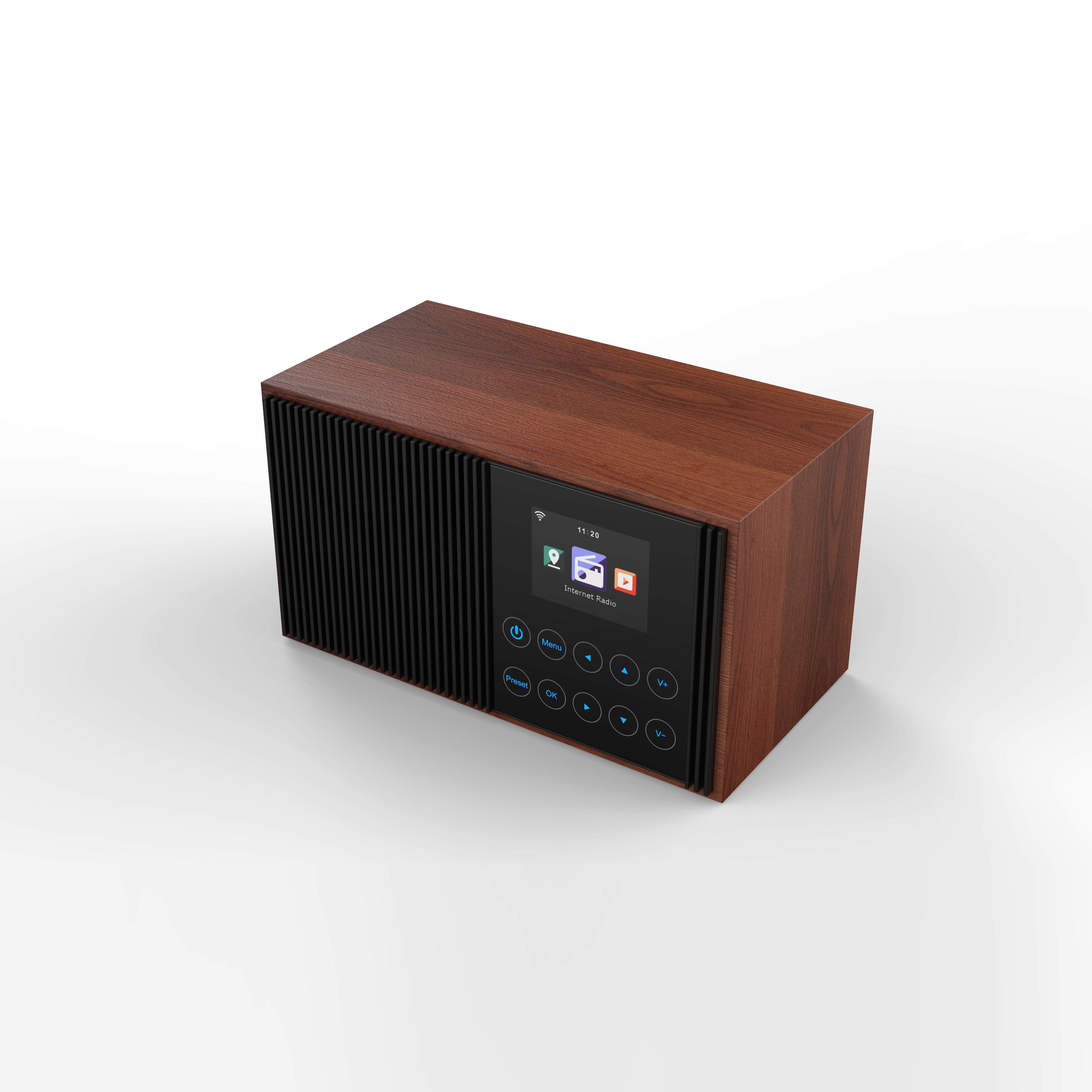 Mini Altavoz portátil en casa de madera de radio FM radio DAB como - China  Radio FM y altavoz Bluetooth precio