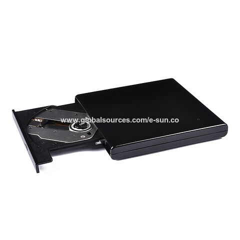 Unidad externa de CD/DVD, USB 3.0 Tipo-C Lightscribe Grabador externo de  CD/DVD, Unidad de disco óptico portátil ultrafina, CD DVD +/-RW ROM lector