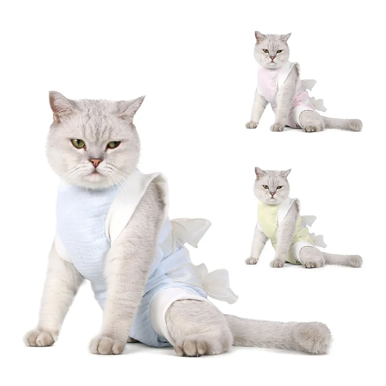 Protective cotton cat clothing vest