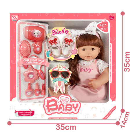 OEM Factory personnalisé 18 pouces Nouveau-né poupée bébé vinyle bébé Poupées  poupée bébé en plastique poupée en vinyle poupée American Girl Fabricant de  poupées en Chine - Chine Jouet en silicone et