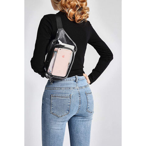 Clear See-Through Custom Fanny Pack