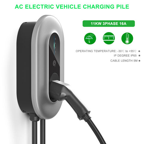 Buy Wholesale China Oem Electric Wall Mount Ev Home Charger 11kw 16a 3phase  Rfid Card Europe Standard Wallbox Type 2 Ac Ev Charging Station & Ev  Charging Station at USD 215