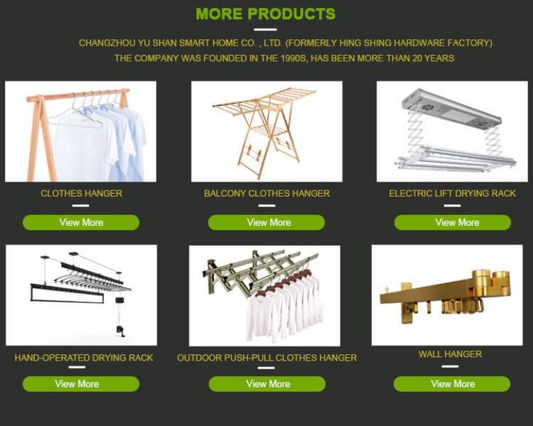 High Quality Three Pole Hand Operated Lift Balcony Ceiling Clothes ...